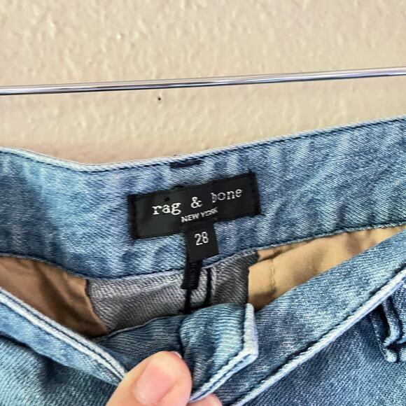 Rag & Bone Alex Tailored straight-leg denim pants - Picture 5 of 9